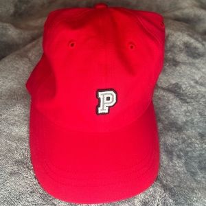 Victoria’s Secret Pink Baseball Hat in red